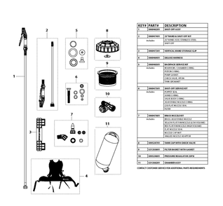 Part Location Diagram of 596946501 Husqvarna 4G SPRAYER O-RING KIT