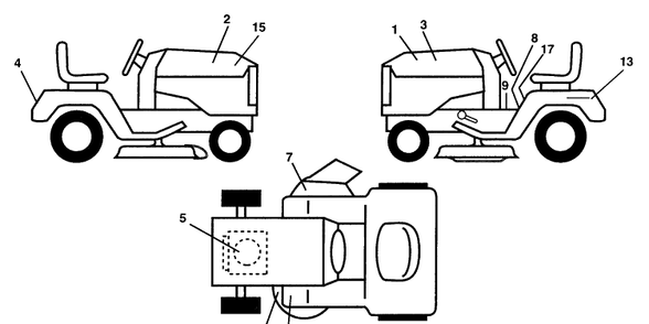 Part Location Diagram of 532143742 Husqvarna Decal Panel Side Left Hand