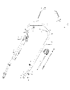Handle And Controls Diagram and Parts List for W21SBKC968999640 2007-03 Husqvarna Lawn Mower