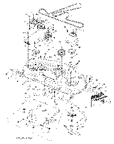 Mower Deck / Cutting Deck Diagram and Parts List for YTH2754T (96041006202)(2009-02) Husqvarna Lawn Tractor