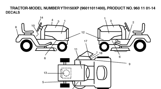 Part Location Diagram of 532188934 Husqvarna Decal