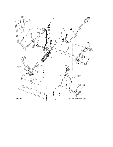 Mower lift Diagram and Parts List for YT42CS-502110  Husqvarna Lawn Tractor