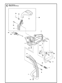 Part Location Diagram of 721121330 Husqvarna GROOVED PIN