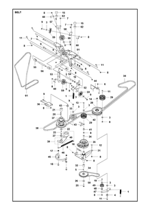 Part Location Diagram of 588820101 Husqvarna Bushing