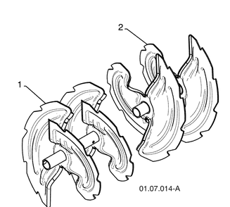 Auger Housing / Impeller Assembly 4 Diagram and Parts List for 13524SBXLS (961930048)(2009-07) Husqvarna Snow Blower