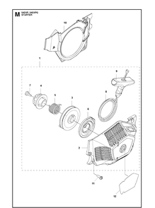 Part Location Diagram of 579528701 Husqvarna Decal