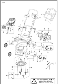Part Location Diagram of 603003518 Husqvarna Decal,huv 4421dxp, Olv Grn, Ps