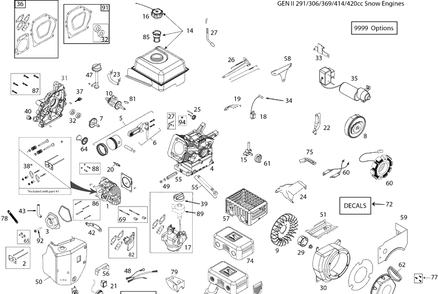 Part Location Diagram of 587124501 Husqvarna Crankshaft