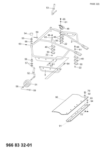 Part Location Diagram of 531021198 Husqvarna Nut, Lock