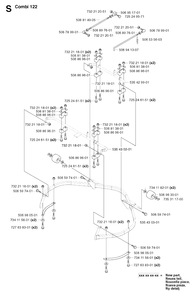 Protection Frame Diagram and Parts List for PF18 2003-02 Husqvarna Lawn Tractor