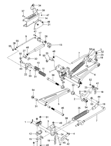 Part Location Diagram of 593091902 Husqvarna Bracket Spring Black (X428)