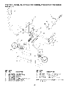 Mower Lift / Deck Lift Diagram and Parts List for 2748GLS (96043004600)(2008-01) Husqvarna Lawn Tractor