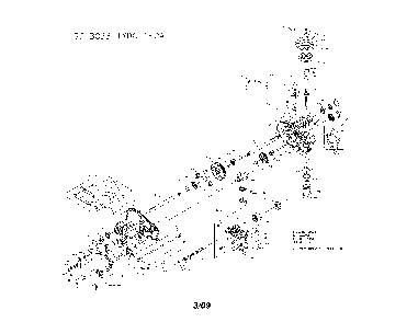 Transaxle Diagram and Parts List for GT54CS-502140  Husqvarna Lawn Tractor