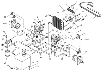 Part Location Diagram of 539102666 Husqvarna Spring