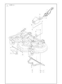 Part Location Diagram of 522750101 Husqvarna Attachment Plate