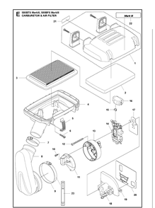 Part Location Diagram of 512651301 Husqvarna Label