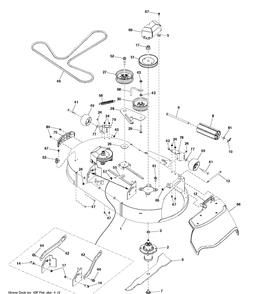 Part Location Diagram of 582683202 Husqvarna Bumper 42 clearcut trim side a