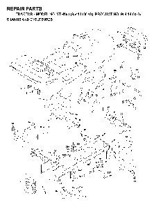Chassis And Enclosures Diagram and Parts List for YTH150 (954140007G, 954140007)(1998-09) Husqvarna Lawn Tractor
