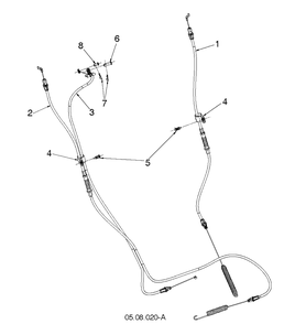 Control Panel And Discharge Chute 17 Diagram and Parts List for ST230  Husqvarna Snow Blower