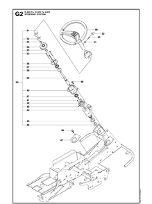 Part Location Diagram of 535423601 Husqvarna Bearing Housing