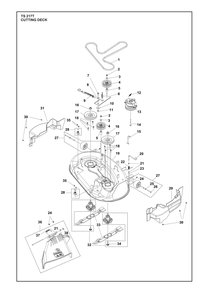 Part Location Diagram of 531148102 Husqvarna Circlip