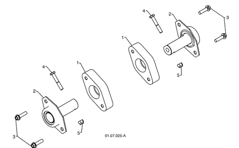 Auger Housing / Impeller Assembly 6 Diagram and Parts List for 13524SBXLS (961930048)(2009-07) Husqvarna Snow Blower