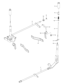 Brake / Rear Mower Lift Diagram and Parts List for RZ4623 (96700980201)(2015-05) Husqvarna Lawn Mower