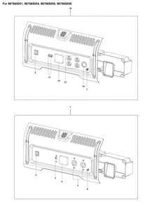 Part Location Diagram of 597943901 Husqvarna Circuit Breaker