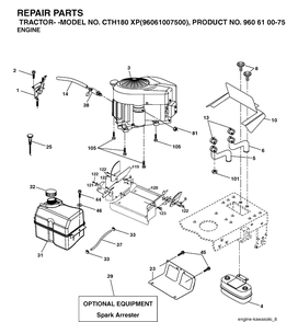 Part Location Diagram of 532400600 Husqvarna Protector