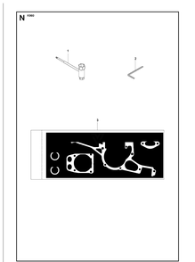 Accessories Diagram and Parts List for KV960 2008-12 Husqvarna Lawn Tractor Accessories