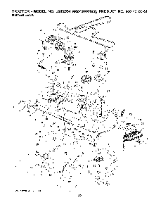 Mower Deck / Cutting Deck Diagram and Parts List for LGT255496043006100 2008-12 Husqvarna Lawn Tractor
