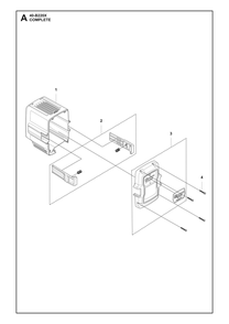 Complete Product Diagram and Parts List for 40-B220X  Husqvarna Charger
