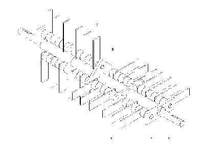 Flail Blade Diagram and Parts List for DT22HNRCE (966068601)(2008-02) Husqvarna Dethatcher