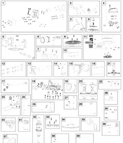 Part Location Diagram of 599349081 Husqvarna Air Filter