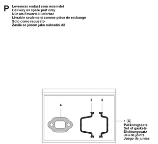 Accessories 2 Diagram and Parts List for 440E 20090400001-20102300000 Husqvarna Chainsaw