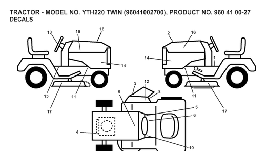 Part Location Diagram of 532408775 Husqvarna Decal