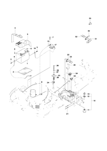 Electrical 2 Diagram and Parts List for R15T (966414201)(2010-07) Husqvarna Lawn Tractor