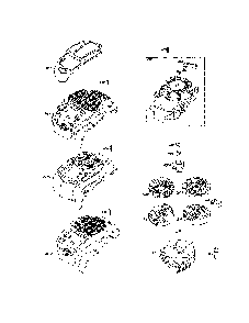Flywheel/starter-rewind/blower housing Diagram and Parts List for HU725AWDH-96145001901  Husqvarna Lawn Mower