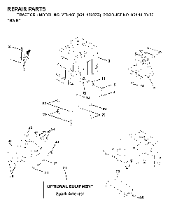 Engine Diagram and Parts List for YTH150 (954140007G, 954140007)(1998-09) Husqvarna Lawn Tractor