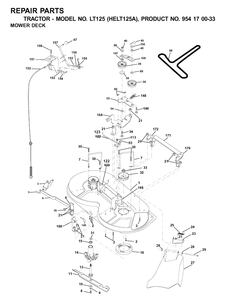 Part Location Diagram of 532174977 Husqvarna Bracket