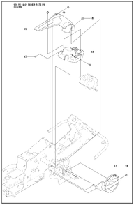 Cover (Part 3) Diagram and Parts List for R175 2008-05 Husqvarna Lawn Tractor