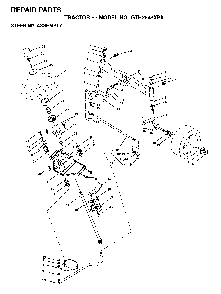 Steering Diagram and Parts List for GTH2548XPA (954567895)(2001-12) Husqvarna Lawn Tractor