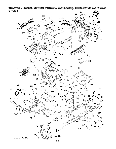 Chassis / Frame Diagram and Parts List for YTH20K4696045000403 2007-10 Husqvarna Lawn Tractor