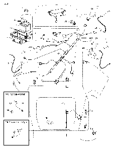 Electrical Diagram and Parts List for YTH200TWIN (96041006302)(2009-10) Husqvarna Lawn Tractor