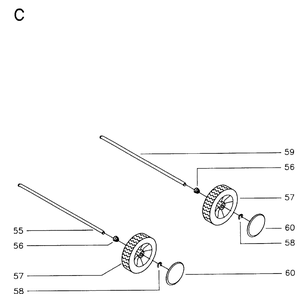 Part Location Diagram of 516854910 Husqvarna Hub Cap