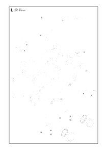 Fuel System Diagram and Parts List for 455ERANCHER 2013-01 Husqvarna Chainsaw