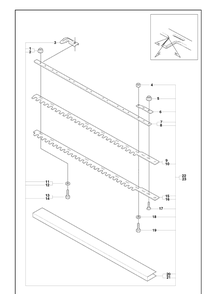 Cutting Equipment Diagram and Parts List for 325HS75 (X-SERIES)(2008-05) Husqvarna Hedge Trimmer
