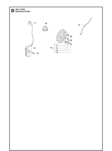 Part Location Diagram of 586289301 Husqvarna Screw Ihscm