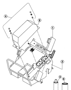 Part Location Diagram of 540007603 Husqvarna Decal kit, AR19