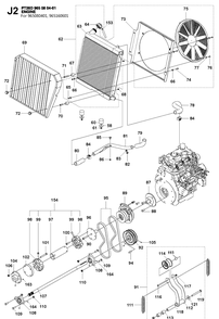 Part Location Diagram of 725550351 Husqvarna Screw Ihscm